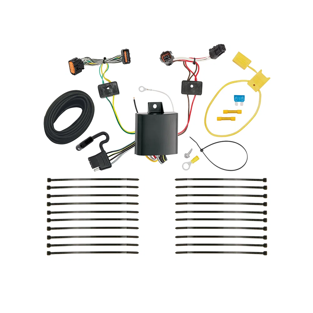 118698 – TEKONSHA Trailer Wiring Connector, T-One Connector Assembly With Upgraded Circuit Protected ModuLite ® HD Mo...